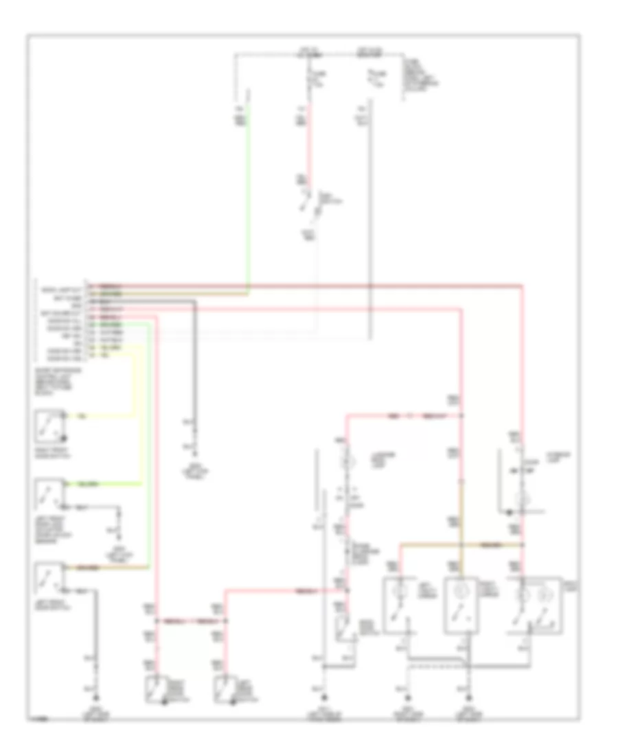 Courtesy Lamps Wiring Diagram for Nissan Pathfinder LE 2001
