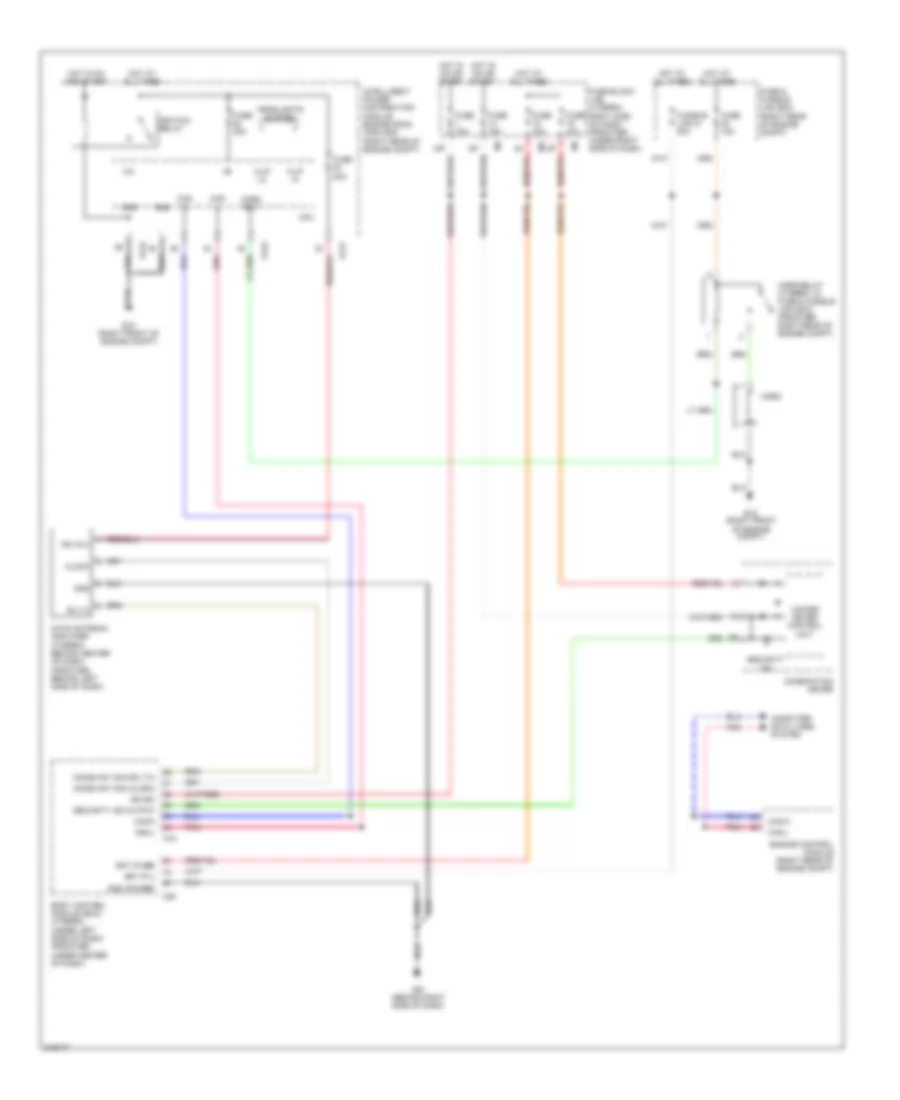 Immobilizer Wiring Diagram for Nissan Frontier LE 2005