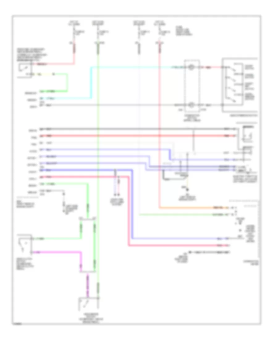 Cruise Control Wiring Diagram for Nissan Frontier LE 2005