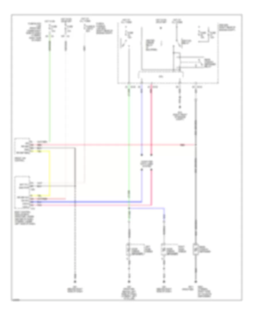 Defoggers Wiring Diagram for Nissan Frontier LE 2005