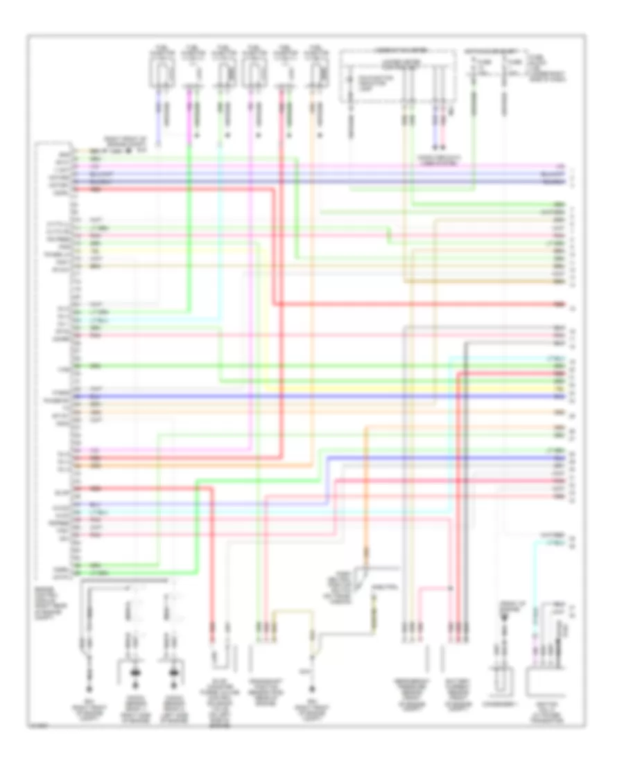 4 0L Engine Performance Wiring Diagram 1 of 4 for Nissan Frontier LE 2005
