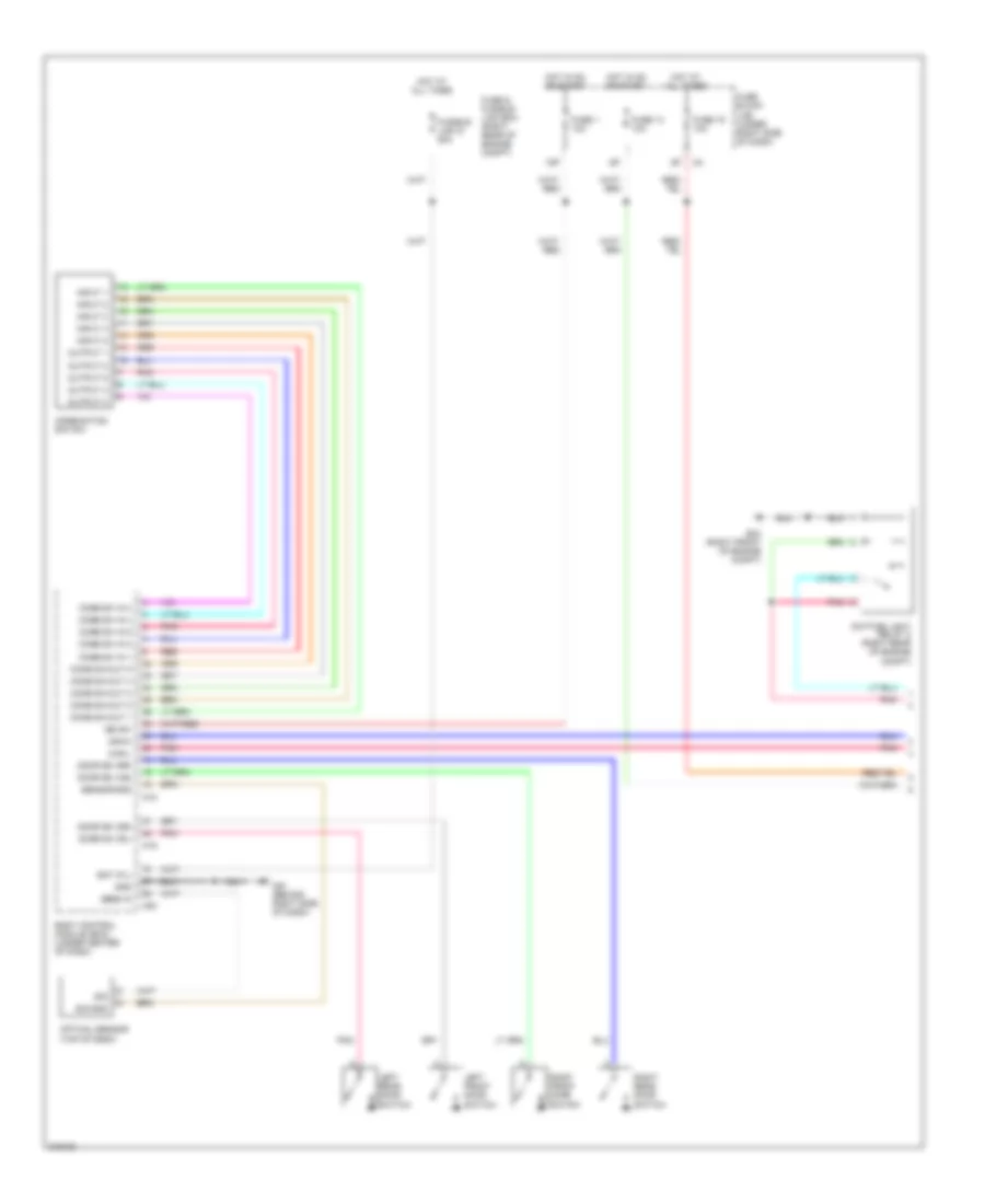Headlights Wiring Diagram with DRL 1 of 2 for Nissan Frontier LE 2005