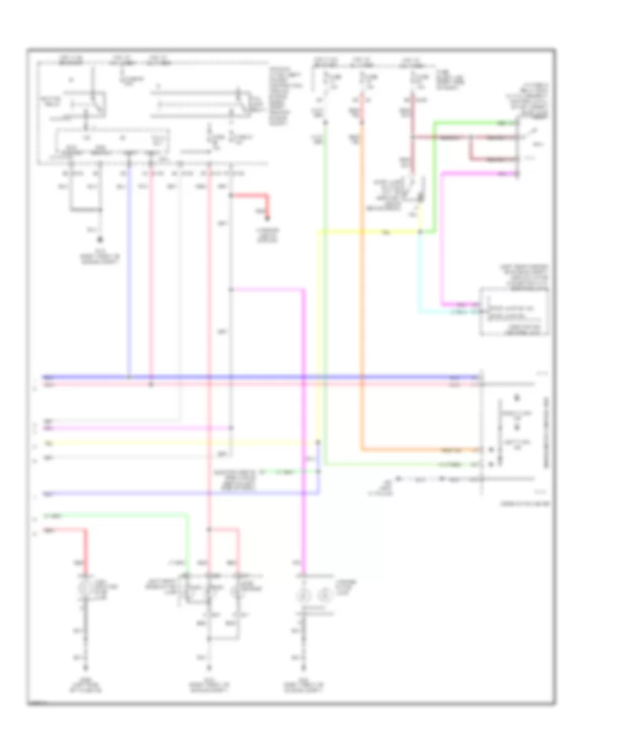 Exterior Lamps Wiring Diagram 2 of 2 for Nissan Xterra Off Road 2007