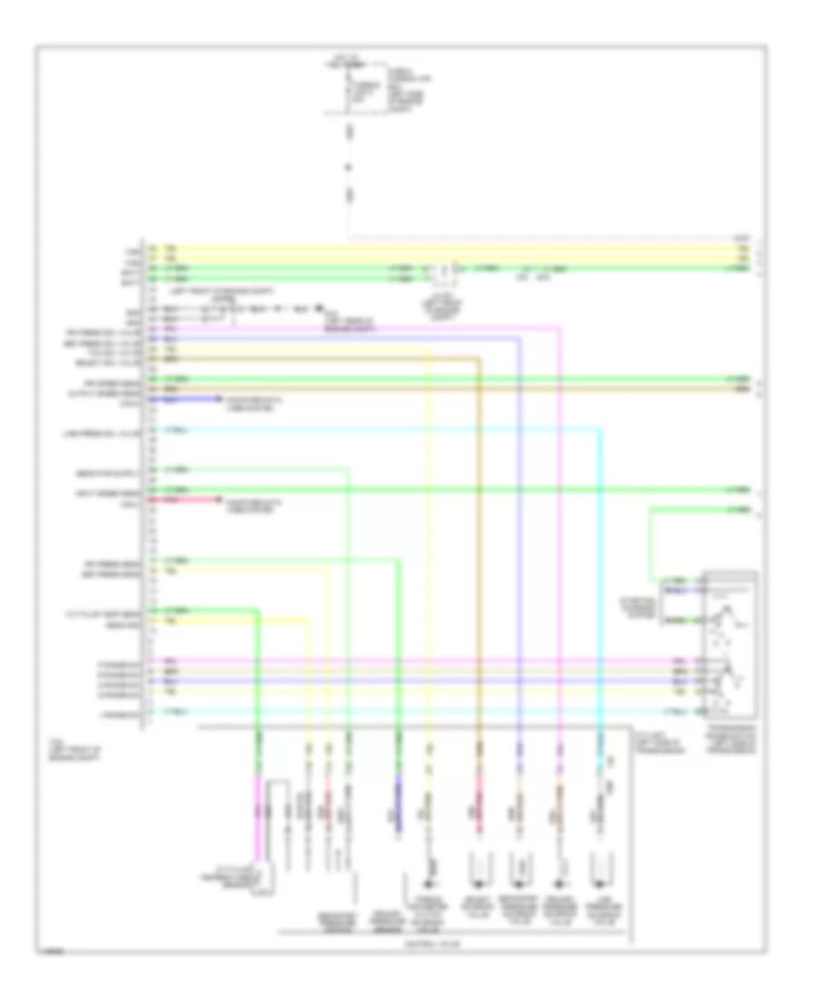 3 5L A T Wiring Diagram 1 of 2 for Nissan Pathfinder SV Hybrid 2014