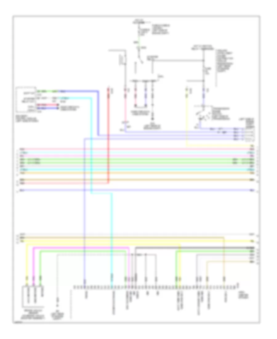 2 5L Hybrid System Wiring Diagram 2 of 5 for Nissan Pathfinder SV Hybrid 2014
