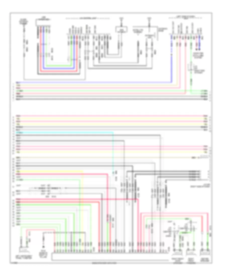 Premium Radio Wiring Diagram 3 of 7 for Nissan Pathfinder SV Hybrid 2014