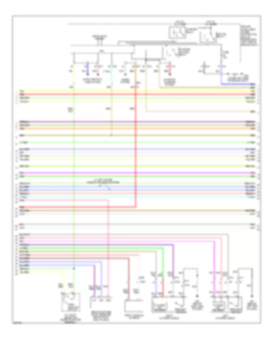 Forced Entry Wiring Diagram, Coupe with Intelligent Key Unit (2 of 4) for Nissan Altima SL 2013