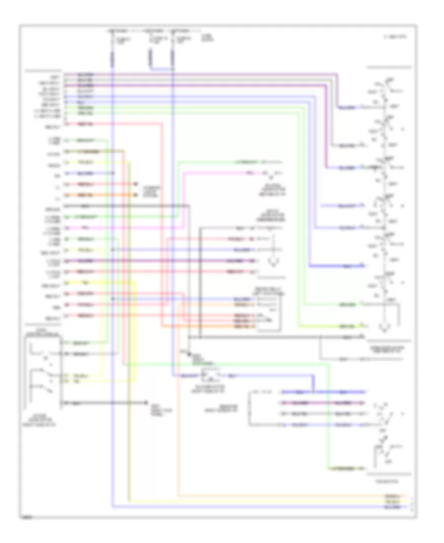 A C Wiring Diagram 1 of 2 for Nissan 240SX 1997