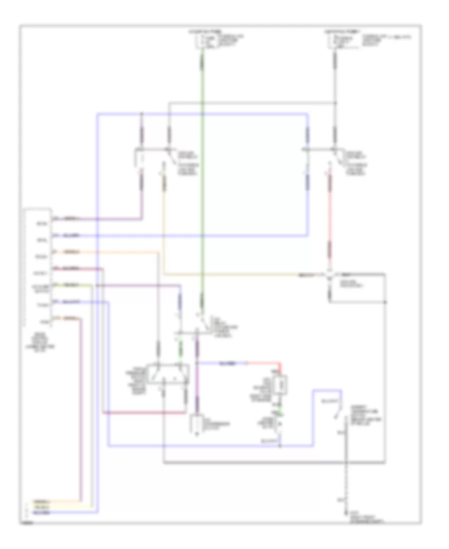 A C Wiring Diagram 2 of 2 for Nissan 240SX 1997