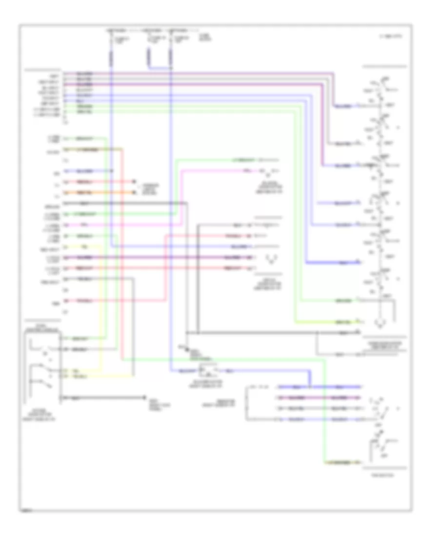 Heater Wiring Diagram for Nissan 240SX 1997