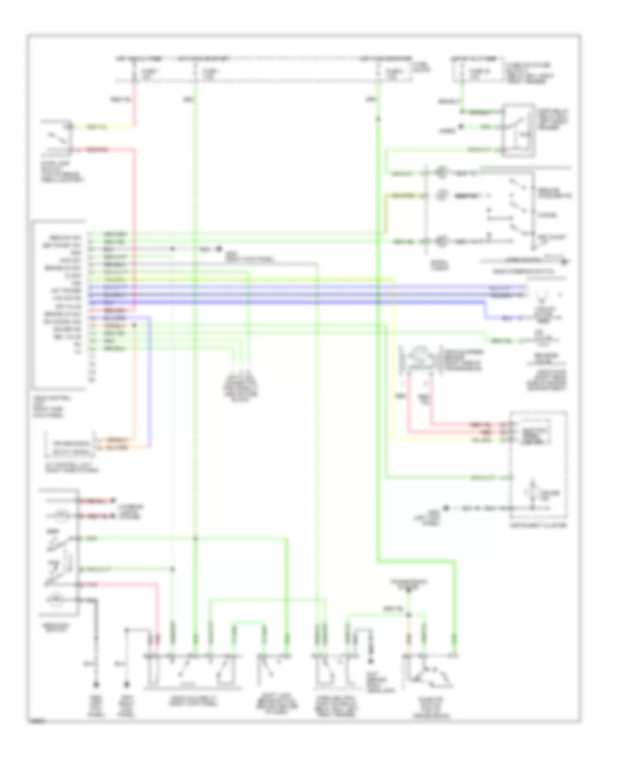 Cruise Control Wiring Diagram A T for Nissan 240SX 1997