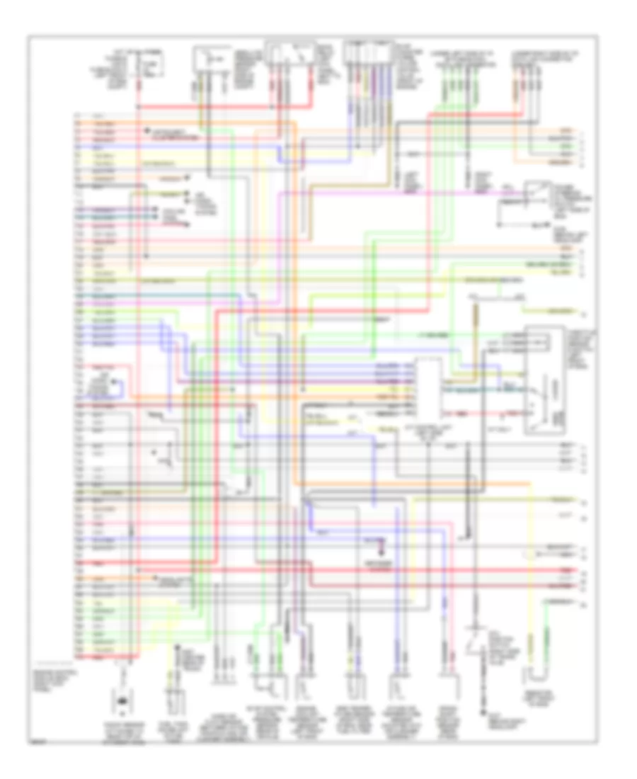 2 4L Engine Performance Wiring Diagrams 1 of 2 for Nissan 240SX 1997