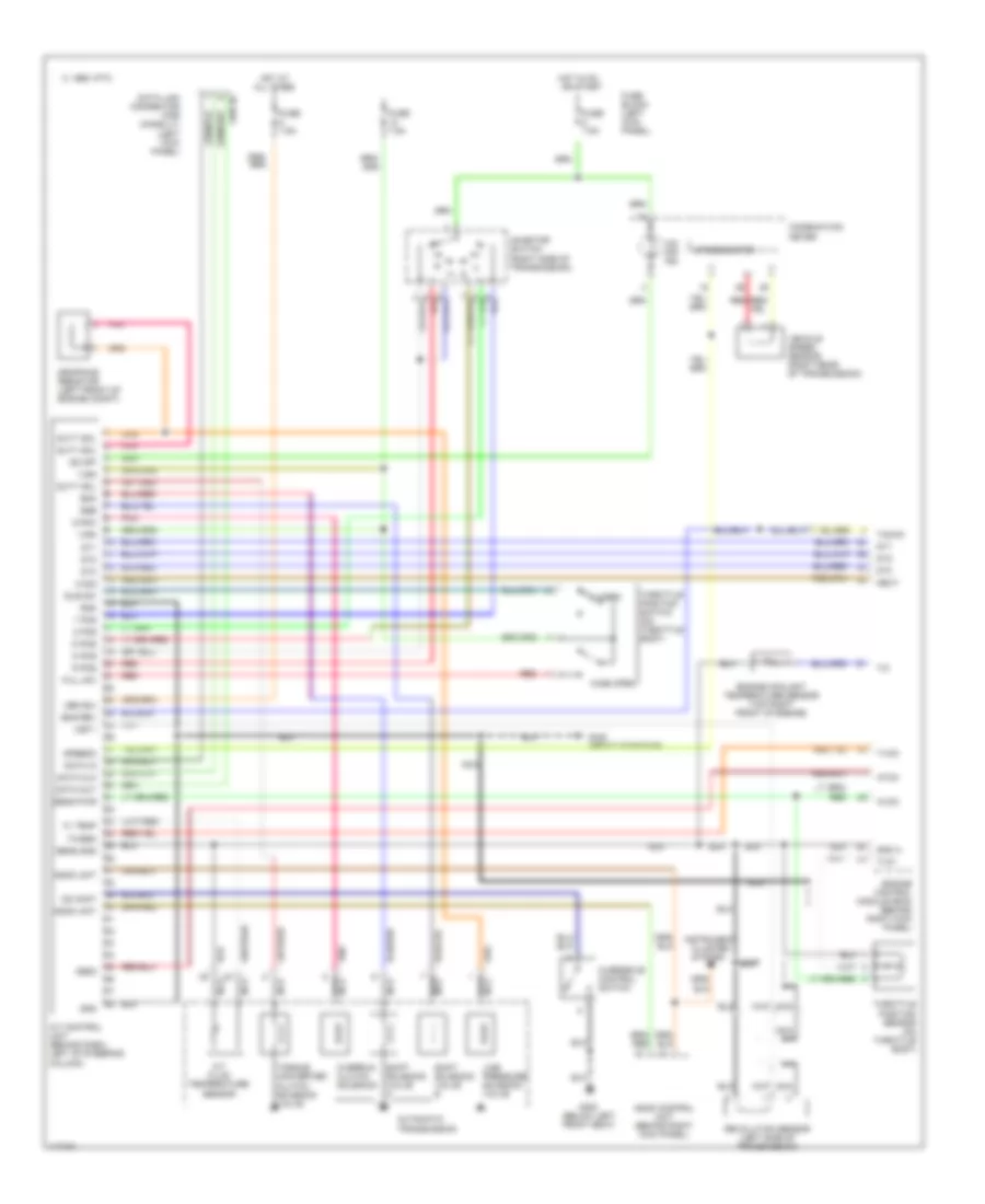 A T Wiring Diagram for Nissan 240SX 1997