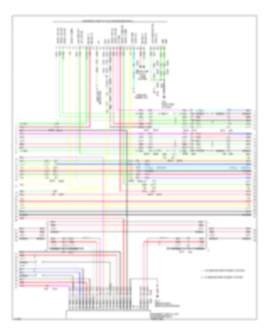 Premium Radio Wiring Diagram (6 of 7) for Nissan Pathfinder SV 2014