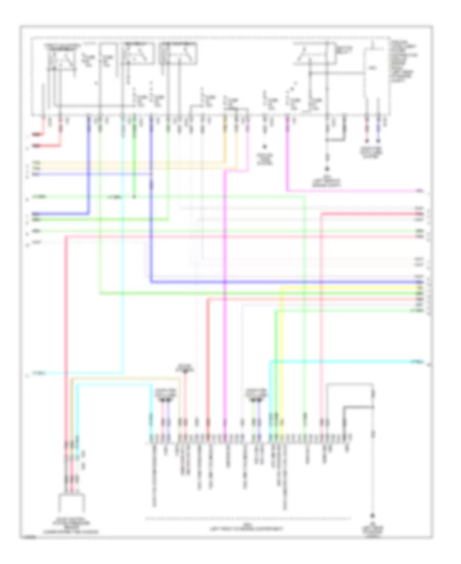 2.5L, Engine Controls Wiring Diagram (3 of 6) for Nissan Pathfinder SV 2014