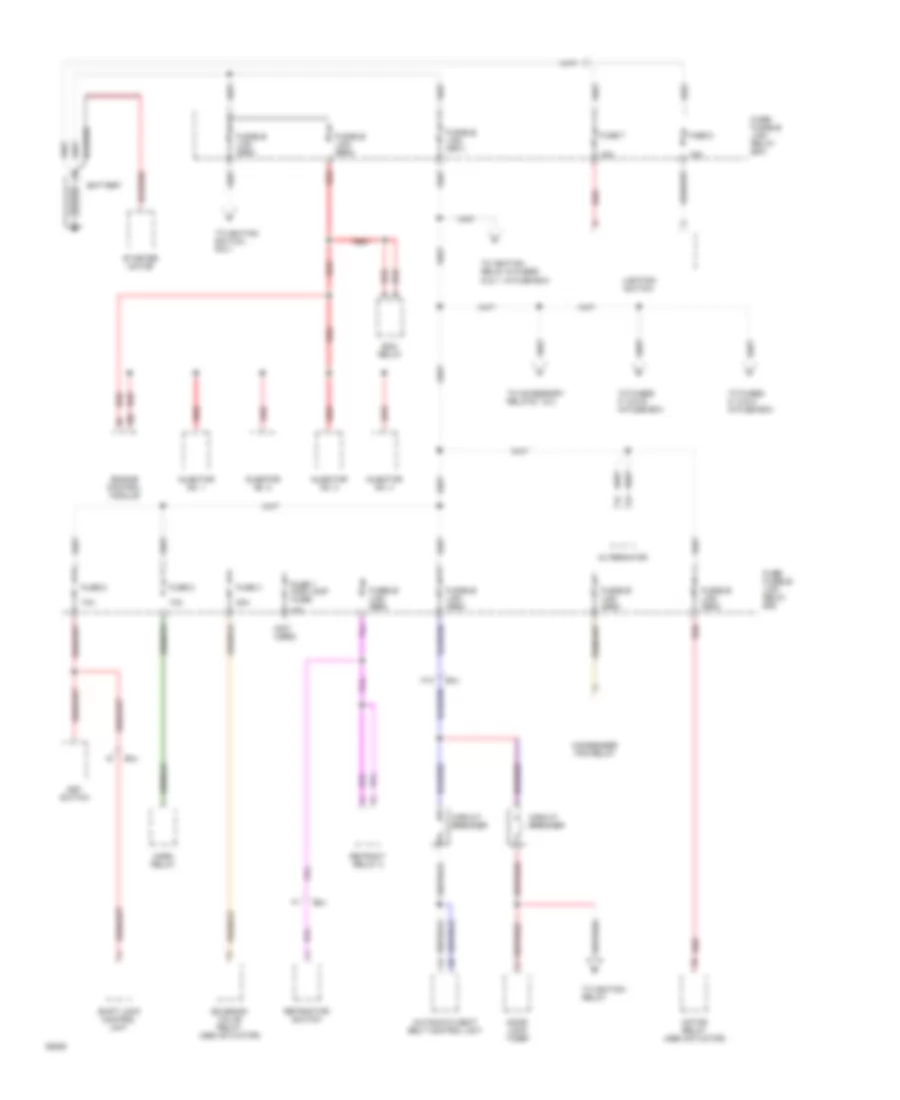 Power Distribution Wiring Diagram 1 of 6 for Nissan 240SX 1993