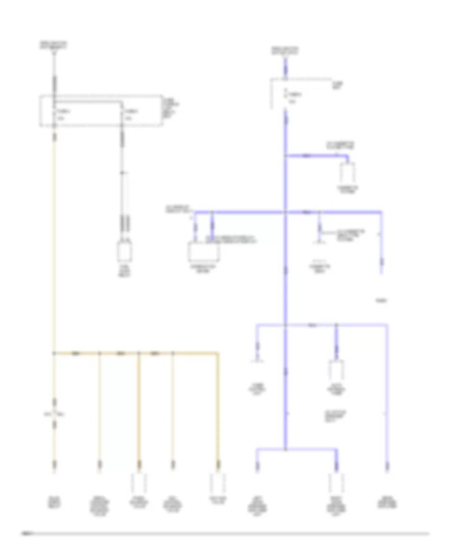 Power Distribution Wiring Diagram (6 of 6) for Nissan 240SX 1993