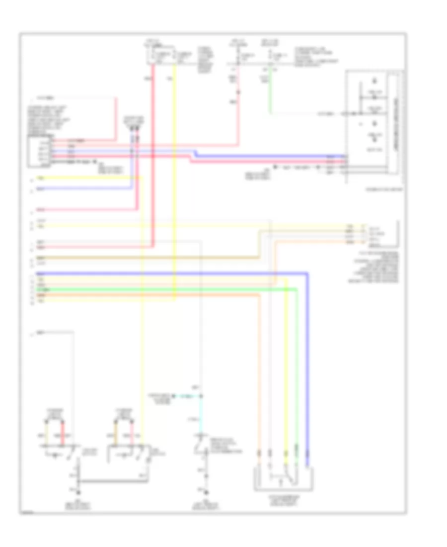 Anti-lock Brakes Wiring Diagram, with Traction Control  Stability Assist with Hill Assist (2 of 2) for Nissan Xterra X 2007