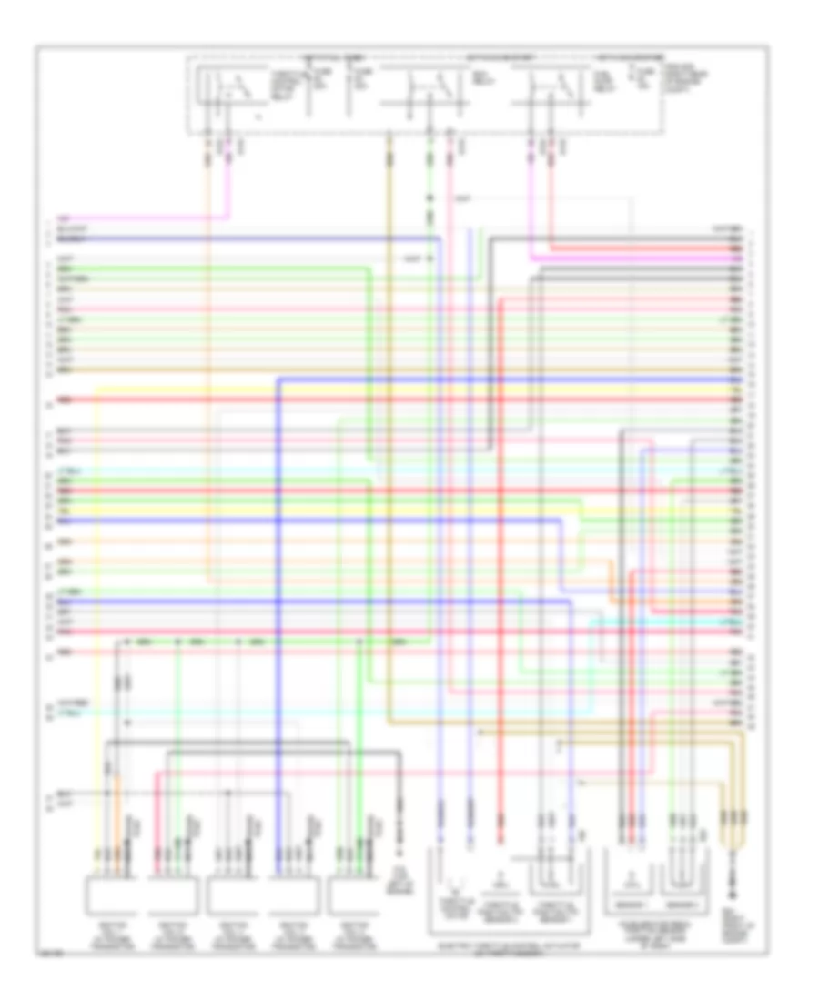 4 0L Engine Performance Wiring Diagram 2 of 4 for Nissan Xterra X 2007