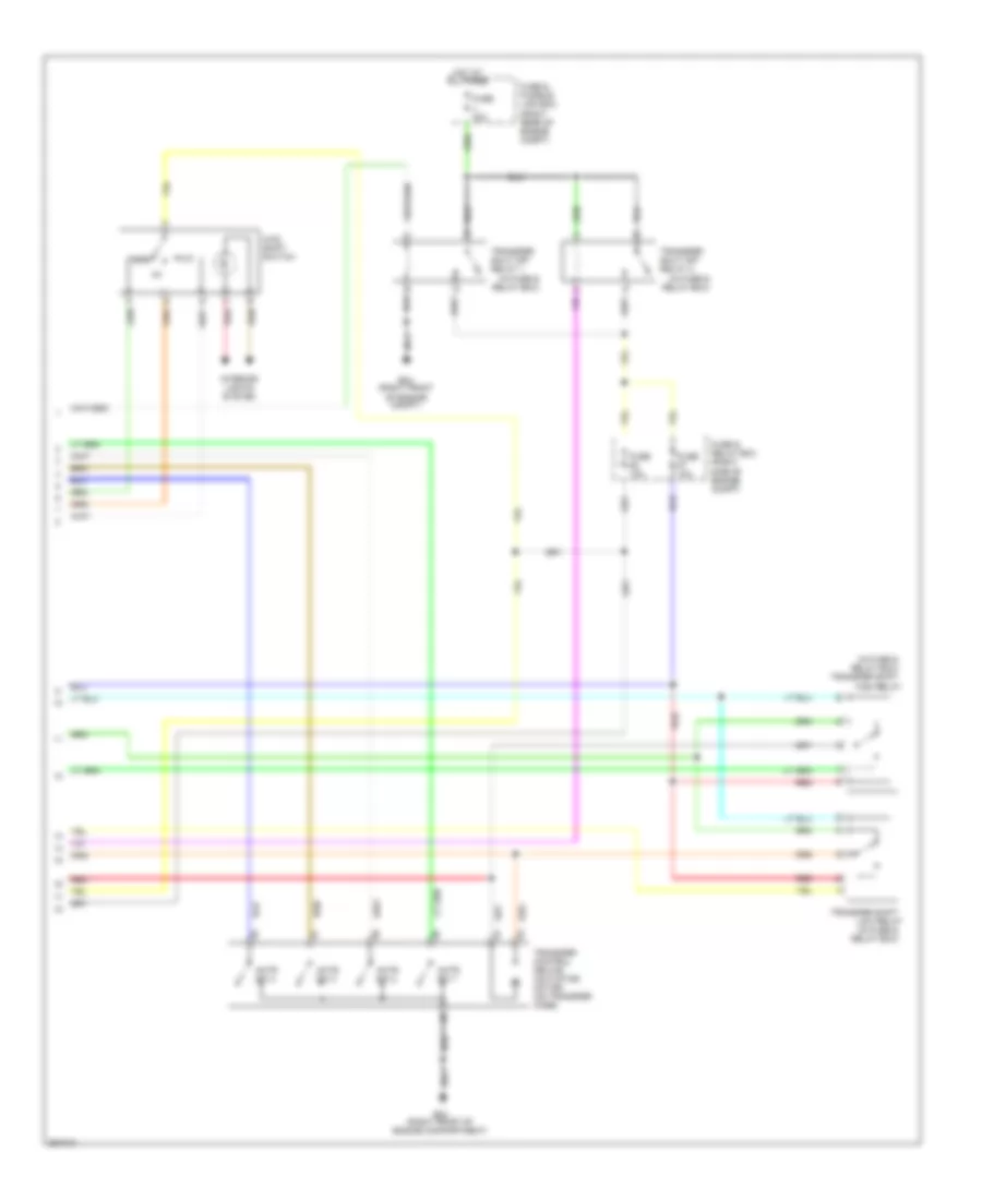 4WD Wiring Diagram A T 2 of 2 for Nissan Xterra X 2007