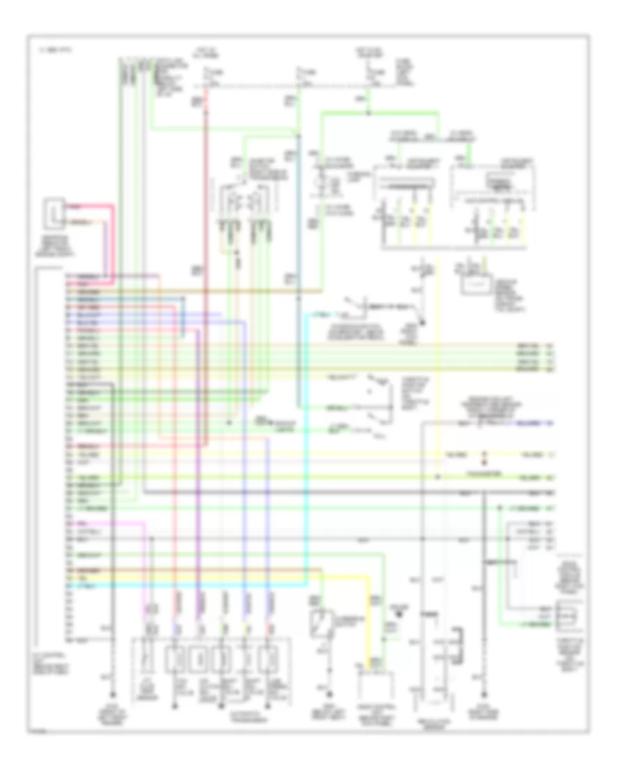 Transmission Wiring Diagram for Nissan 240SX SE 1993