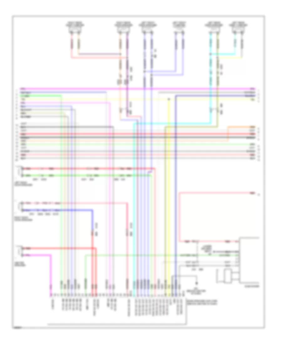 Bose Radio Wiring Diagram with Navigation 2 of 6 for Nissan Armada Platinum 2013