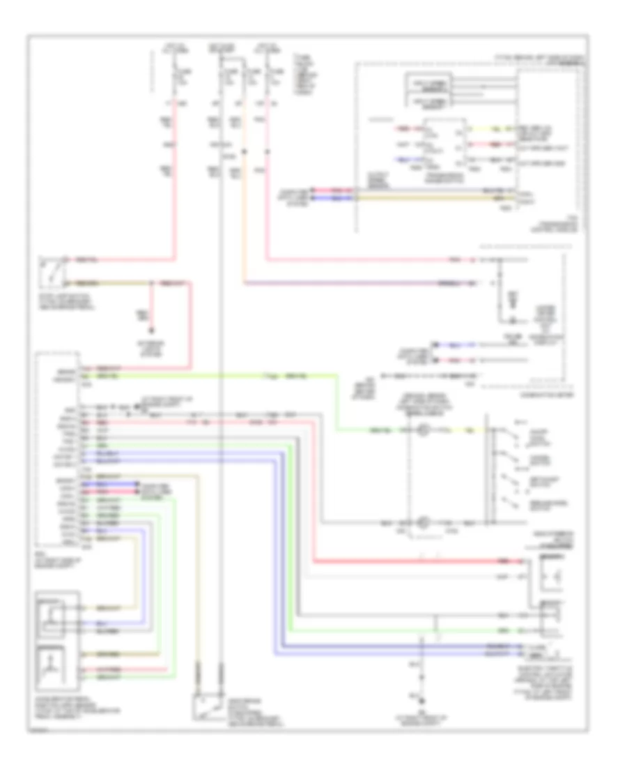 Cruise Control Wiring Diagram for Nissan Armada Platinum 2012