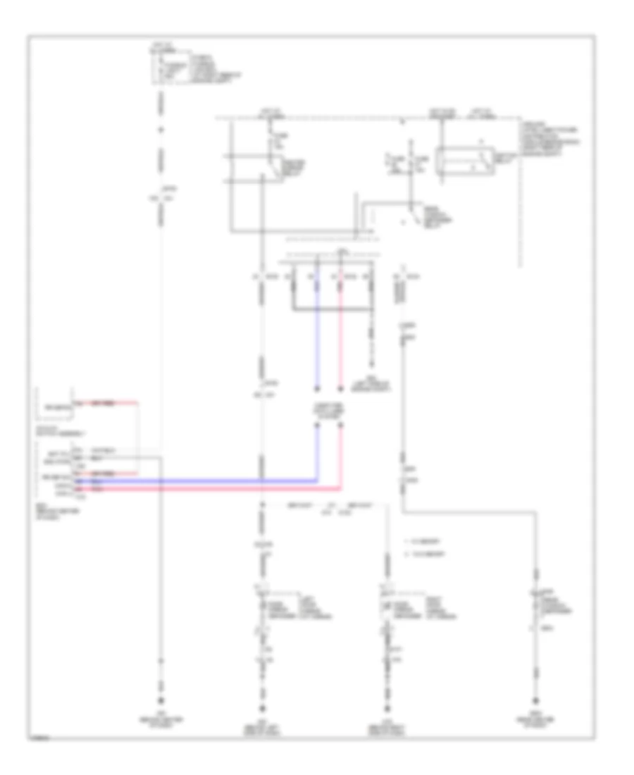 Defoggers Wiring Diagram for Nissan Armada Platinum 2012