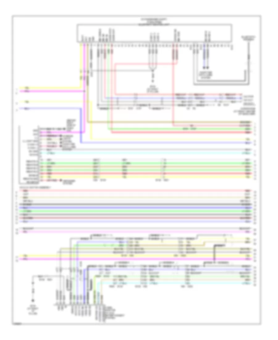 Bose Radio Wiring Diagram without Navigation 3 of 5 for Nissan Armada Platinum 2012