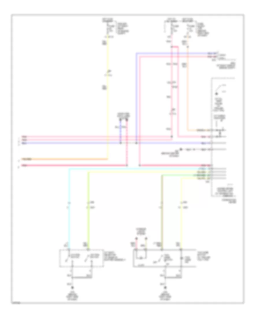 A T Wiring Diagram 2 of 2 for Nissan Armada Platinum 2012