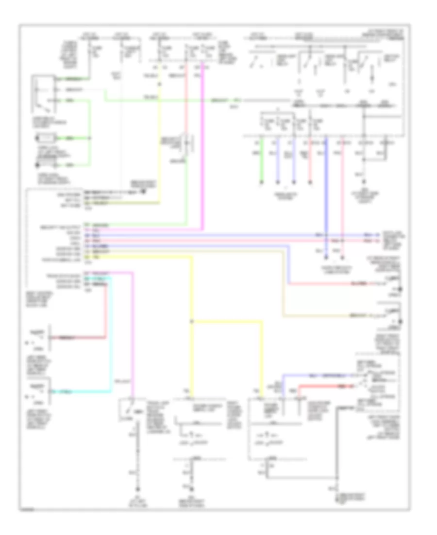 Forced Entry Wiring Diagram for Nissan Maxima SE 2005