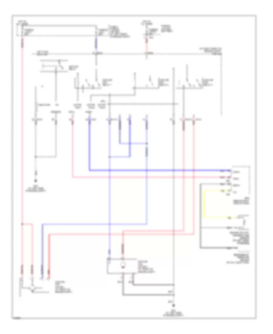 Cooling Fan Wiring Diagram for Nissan Maxima SE 2005