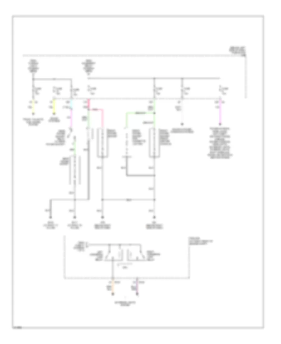 Power Distribution Wiring Diagram (3 of 3) for Nissan Maxima SE 2005