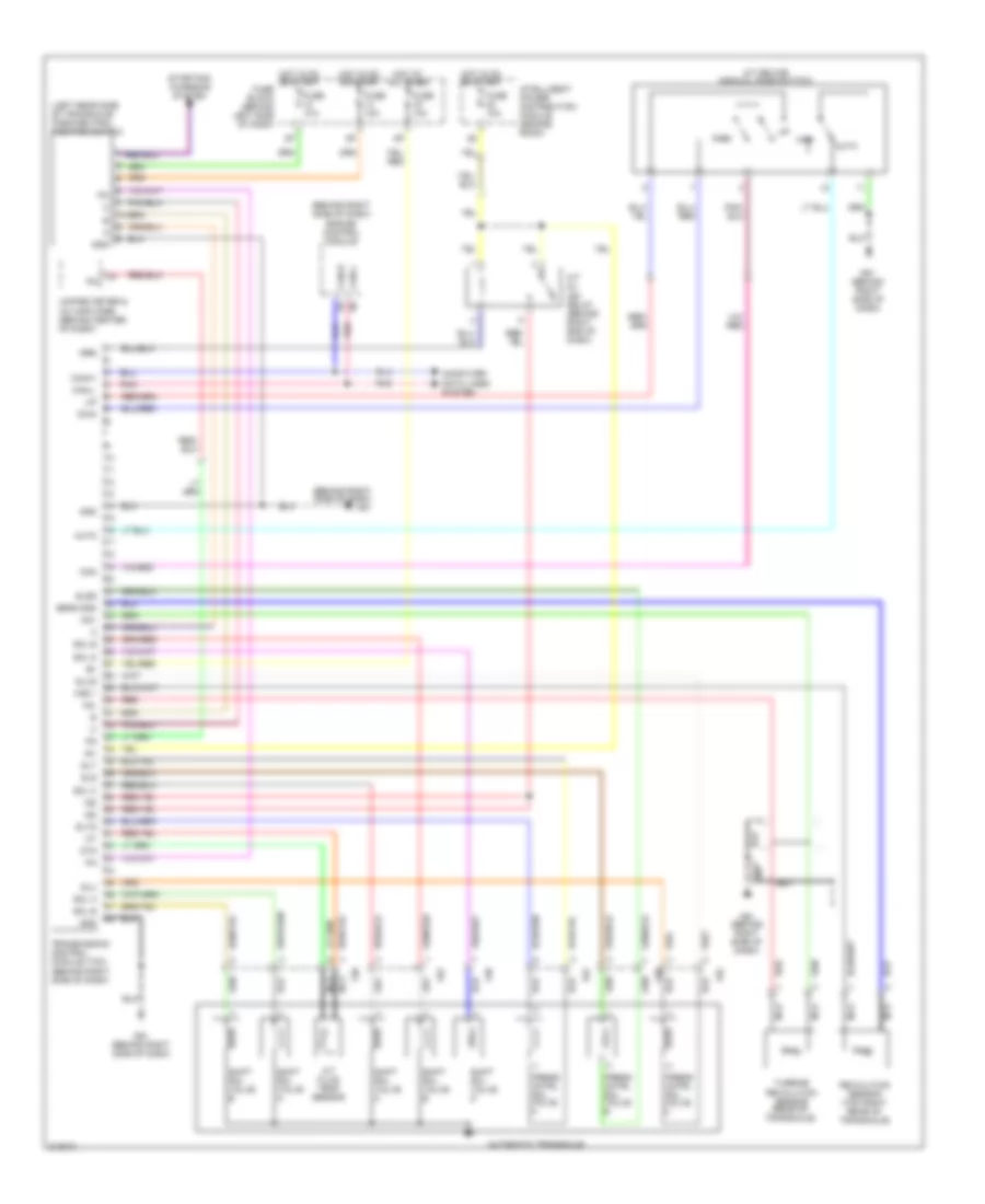 A T Wiring Diagram for Nissan Maxima SE 2005