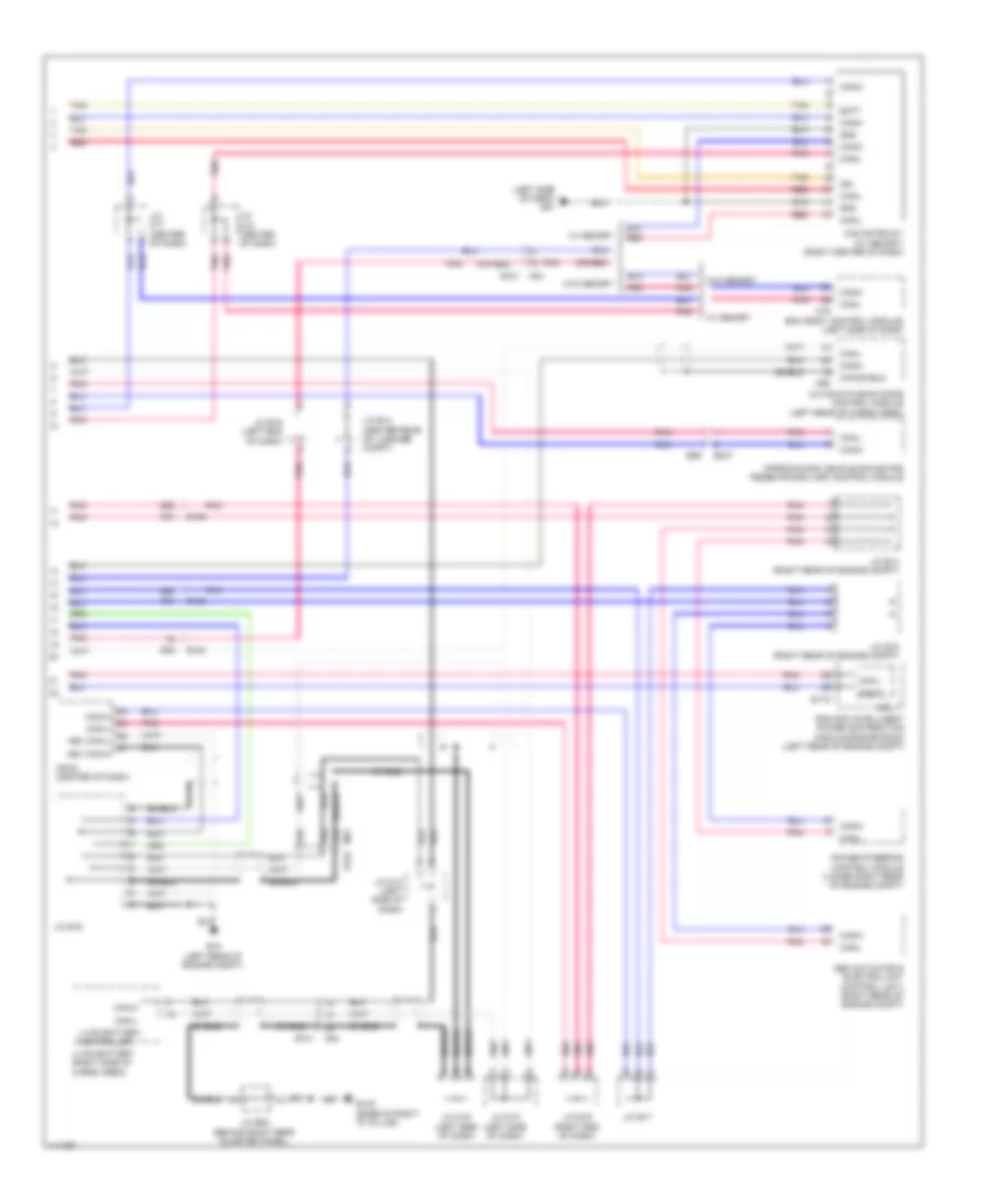 Computer Data Lines Wiring Diagram, Hybrid (3 of 3) for Nissan Pathfinder SL 2014