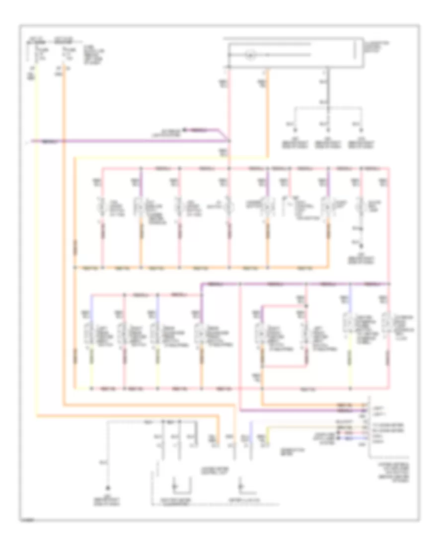 Instrument Illumination Wiring Diagram (2 of 2) for Nissan Maxima SL 2005