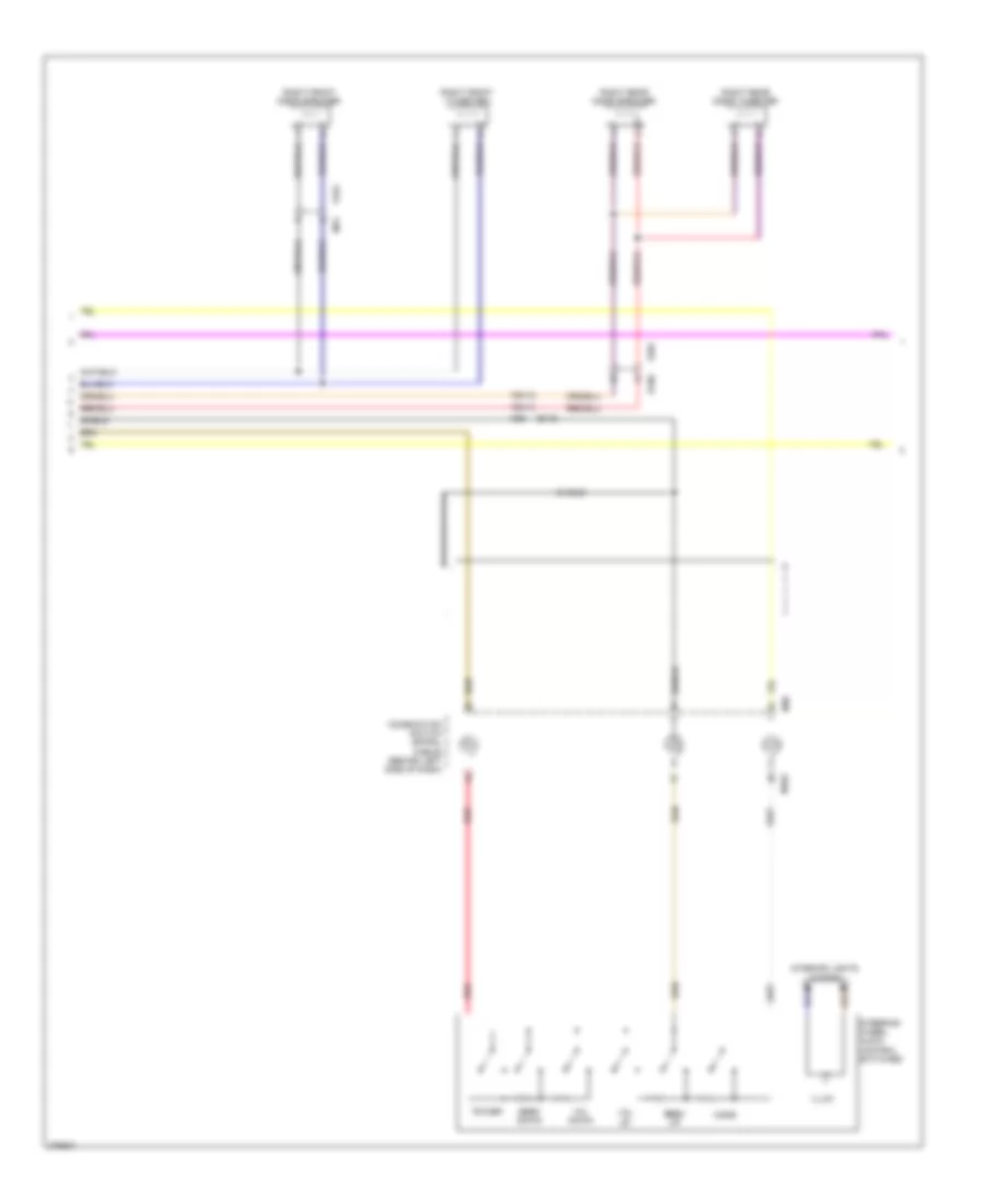 Base Radio Wiring Diagram 2 of 3 for Nissan Armada SV 2012