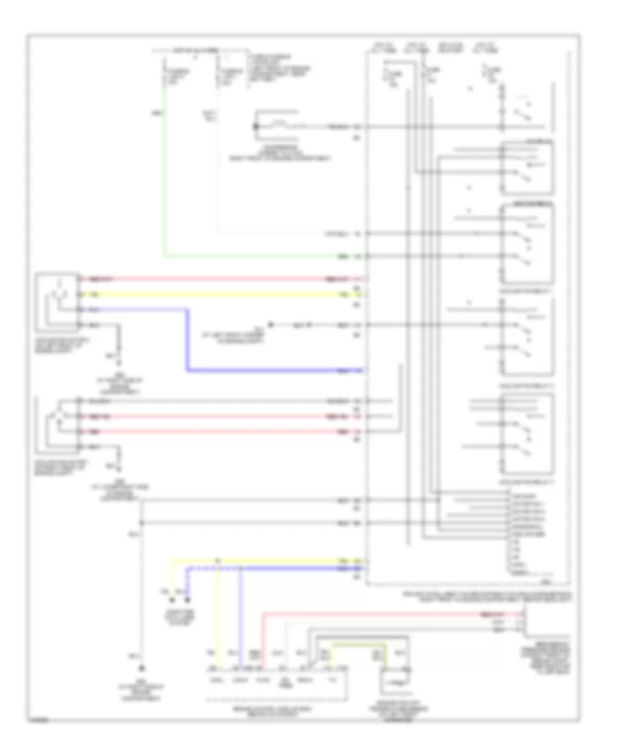 Automatic A C Wiring Diagram 2 of 2 for Nissan Murano S 2005