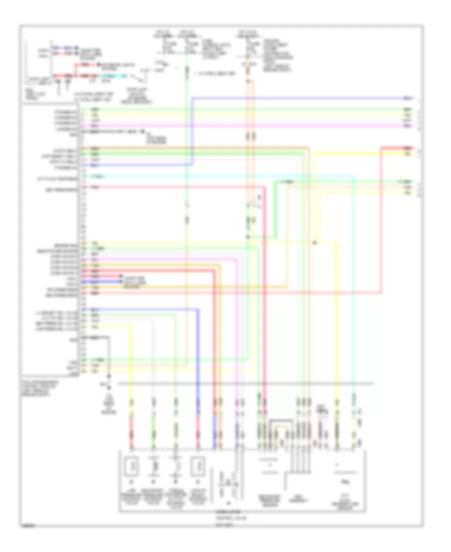 A T Wiring Diagram 1 of 2 for Nissan Juke SL 2014