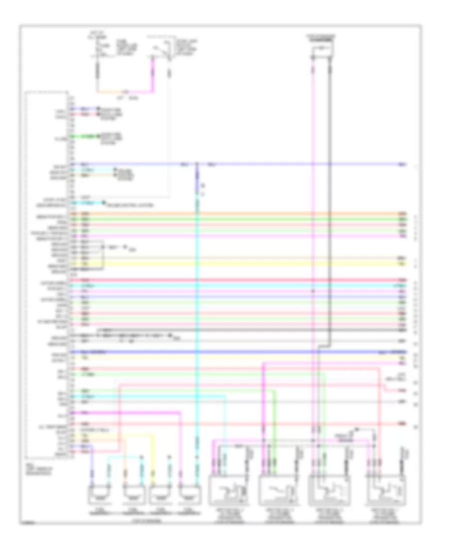 1 8L Engine Performance Wiring Diagram 1 of 3 for Nissan Cube 2012