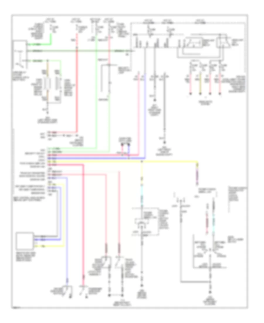 Forced Entry Wiring Diagram for Nissan 350Z 2008
