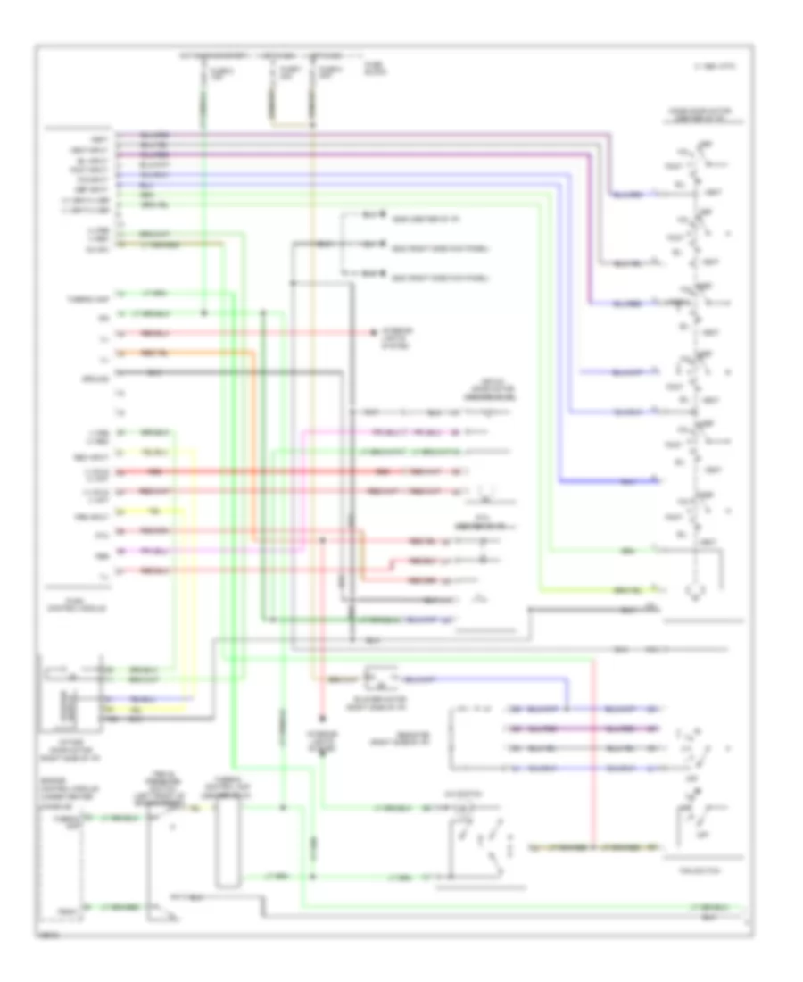 A C Wiring Diagram Manual A C 1 of 2 for Nissan Altima XE 1997