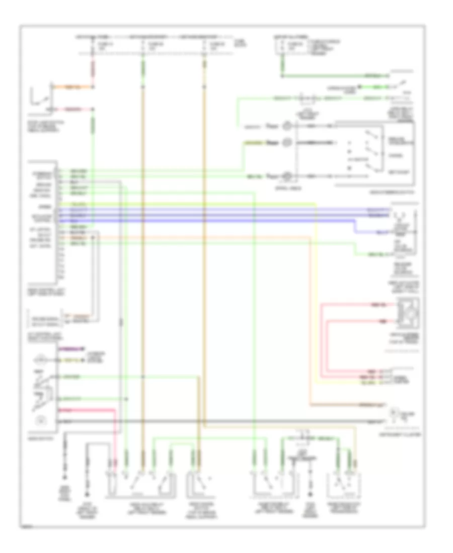 Cruise Control Wiring Diagram A T for Nissan Altima XE 1997