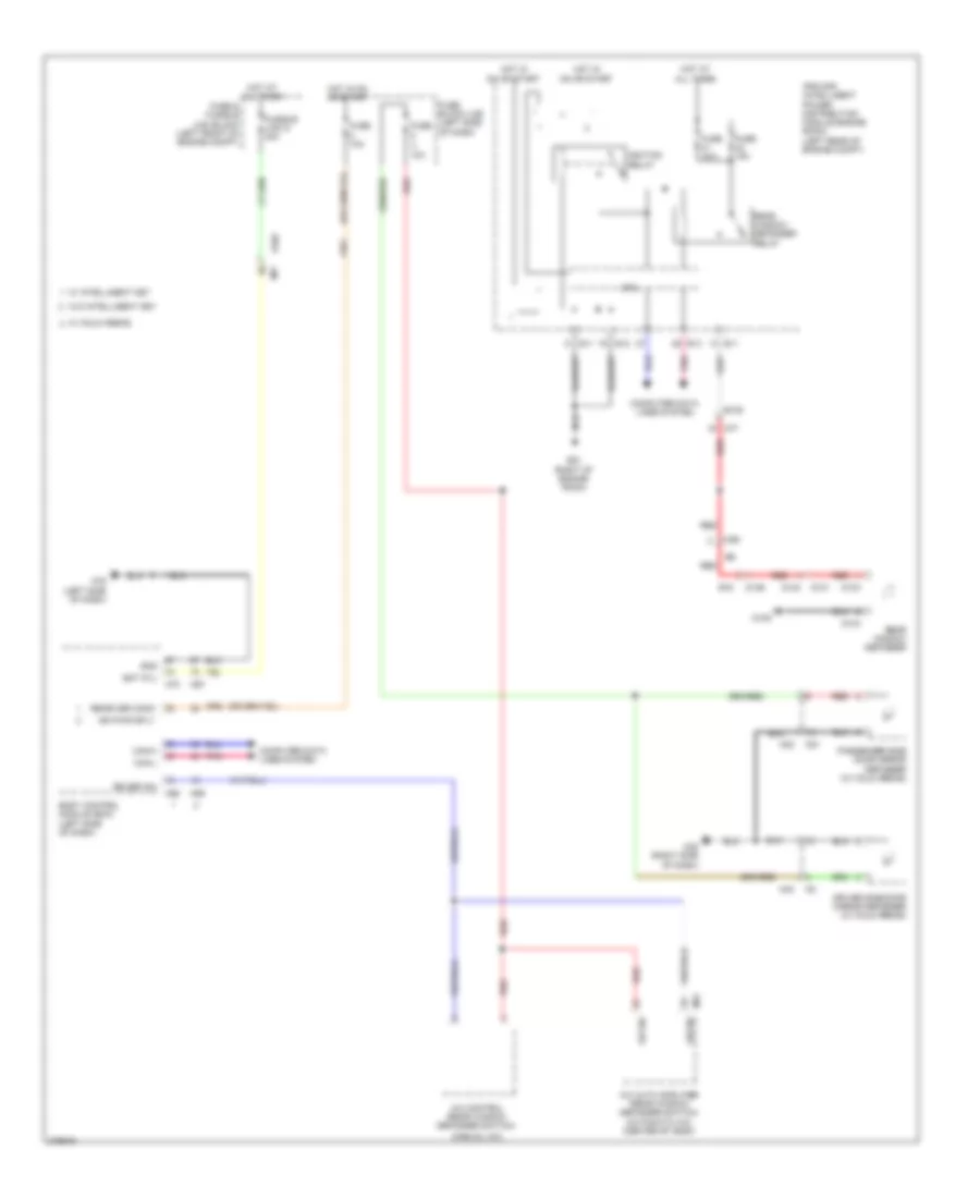 Defoggers Wiring Diagram for Nissan Cube S 2012
