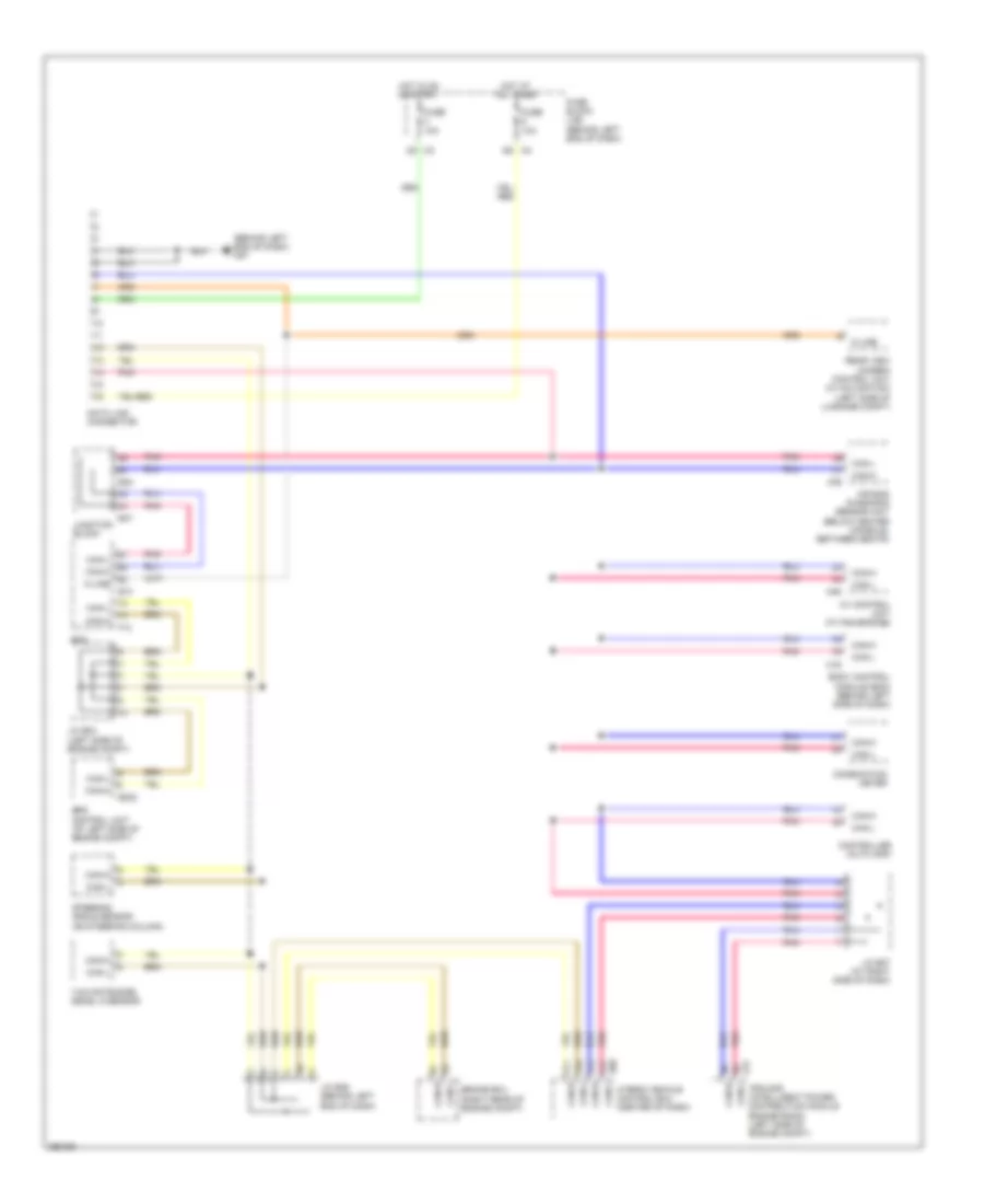 Computer Data Lines Wiring Diagram, Hybrid for Nissan Altima 2008