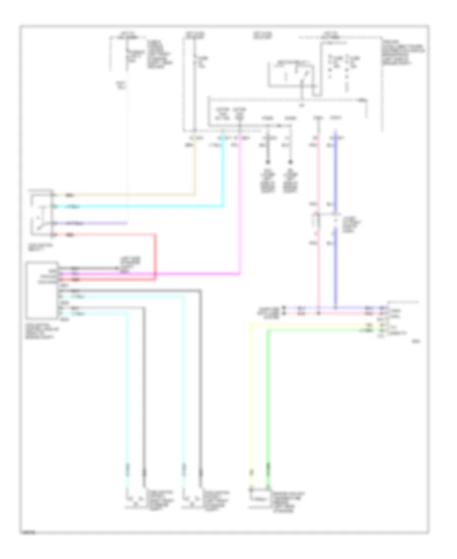 Cooling Fan Wiring Diagram Hybrid for Nissan Altima 2008