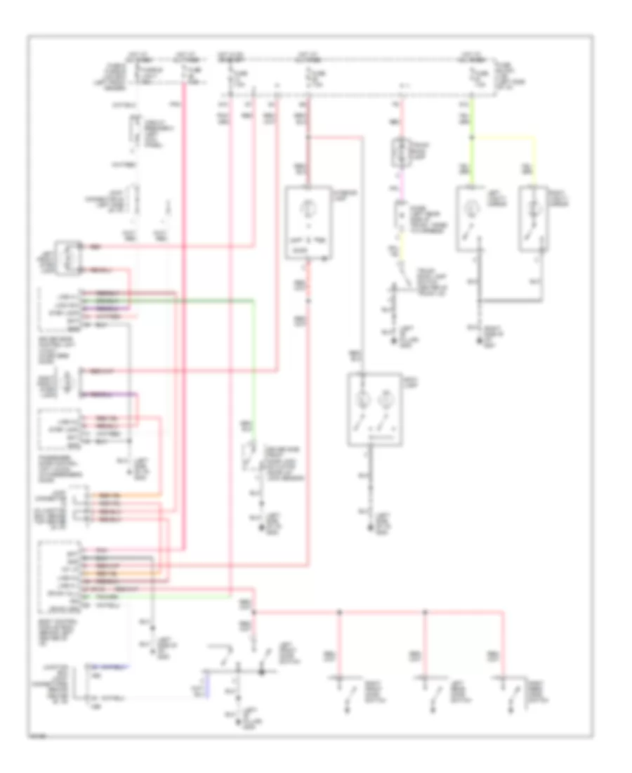 Courtesy Lamps Wiring Diagram for Nissan Maxima GLE 1997