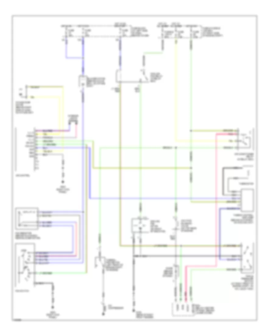 3.3L, Manual AC Wiring Diagram for Nissan Xterra SE 2001