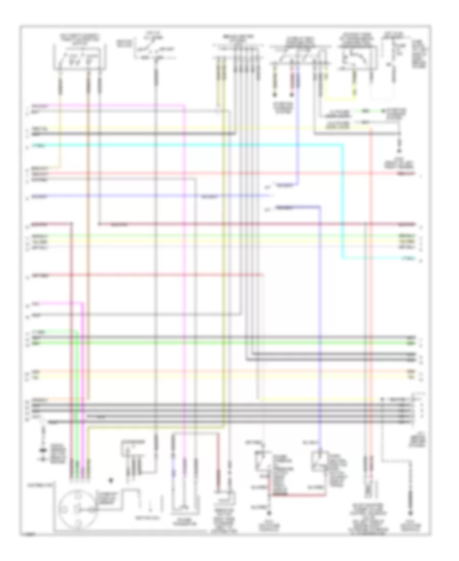 3 3L Engine Performance Wiring Diagrams 2 of 3 for Nissan Xterra SE 2001