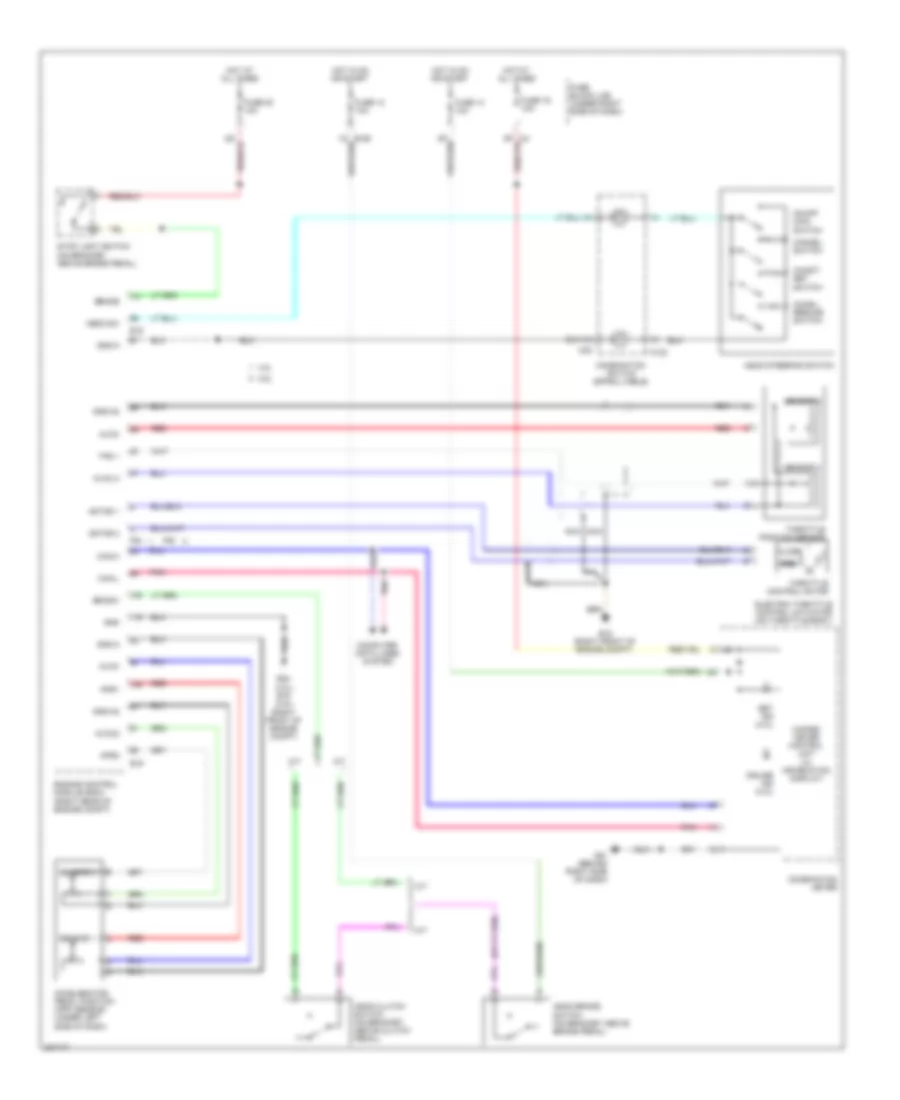 Cruise Control Wiring Diagram for Nissan Frontier LE 2010